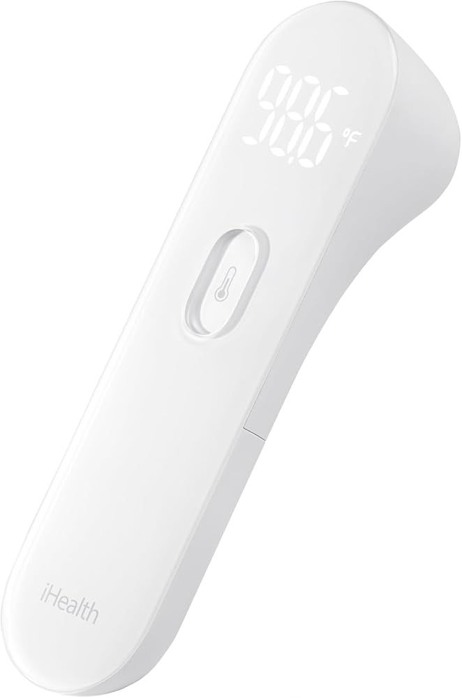 iHealth No-Touch Forehead Thermometer, Infrared Digital Thermometer for Adults and Kids, Touchles... | Amazon (US)