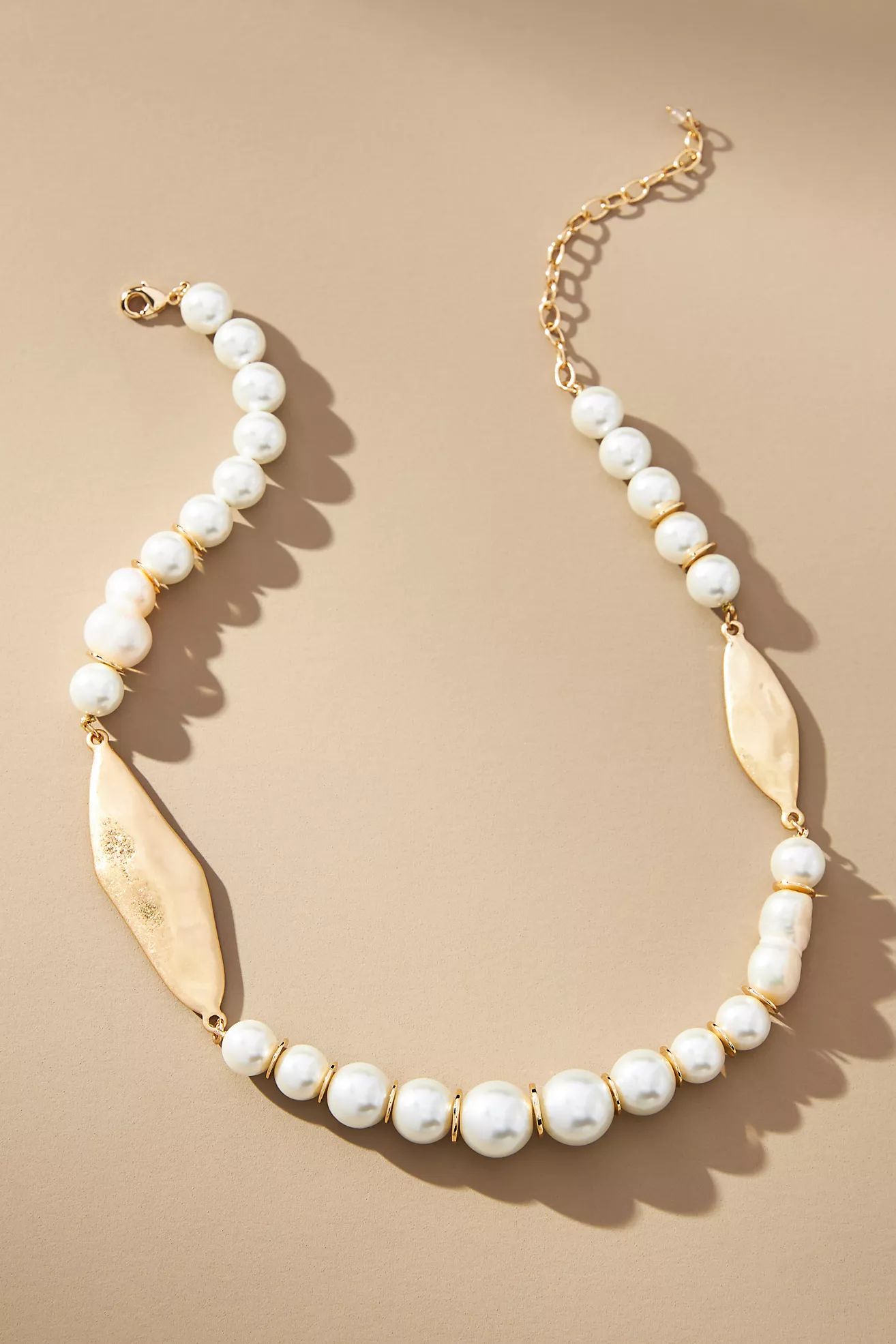 Spaced Pearl Necklace | Anthropologie (US)