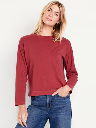 Vintage Long-Sleeve T-Shirt | Old Navy (US)