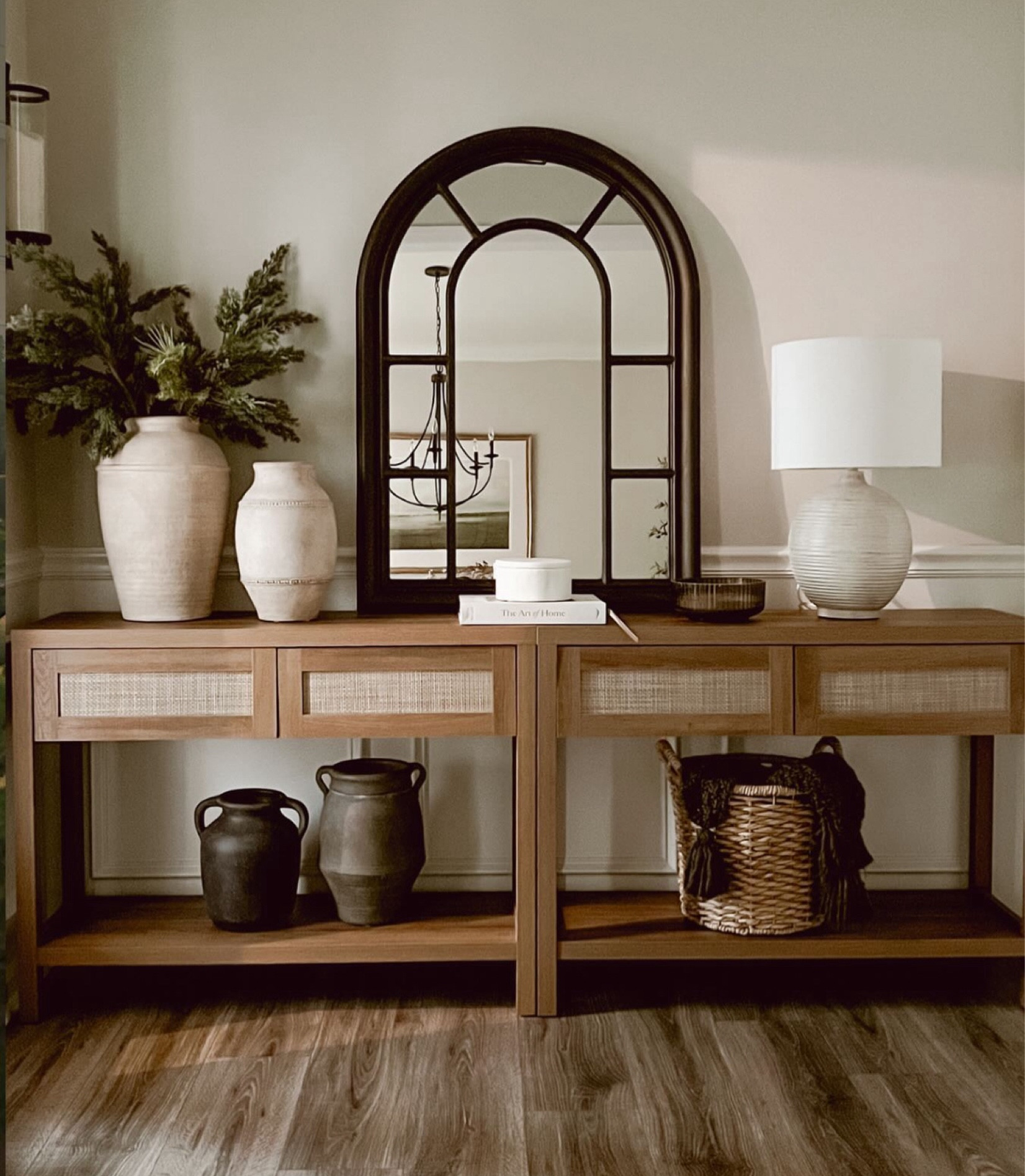 Console table styling! 


Home decor, foyer, vases, mirror, lamp, coffee table book, basket, vessel, modern, rustic, aesthetic, plant, stems, pottery, studio McGee, hearth and hand, Amazon, Target, Amazon finds, Target style

#LTKhome #LTKfindsunder100 #LTKMostLoved