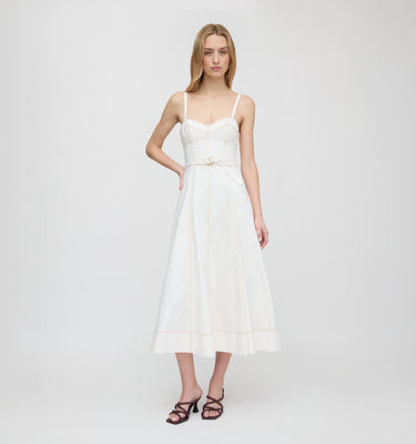 The Fiona Dress - Off White Off White / M | Hill House Home US