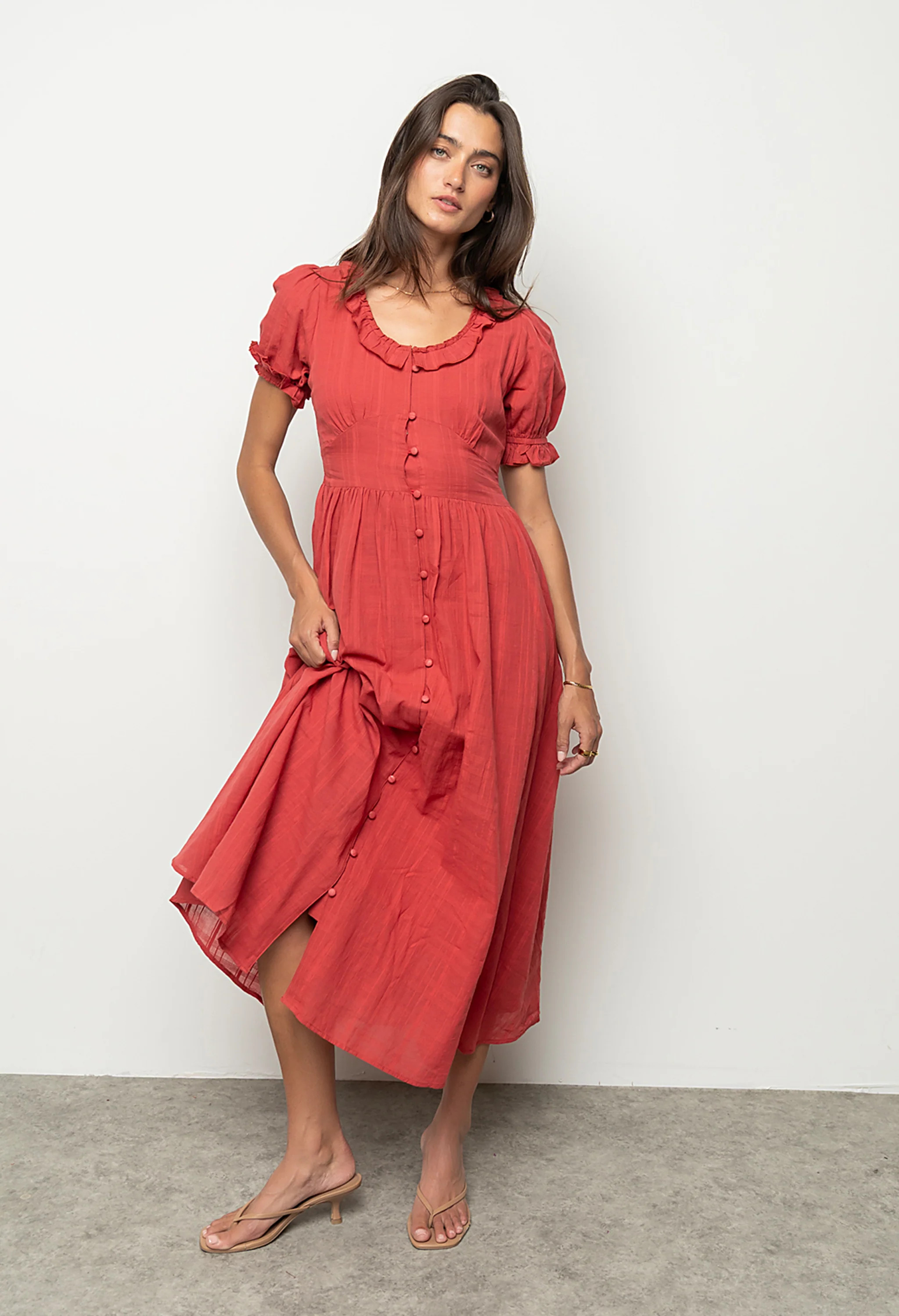 Demi Maxi Dress in Rose | Böhme US