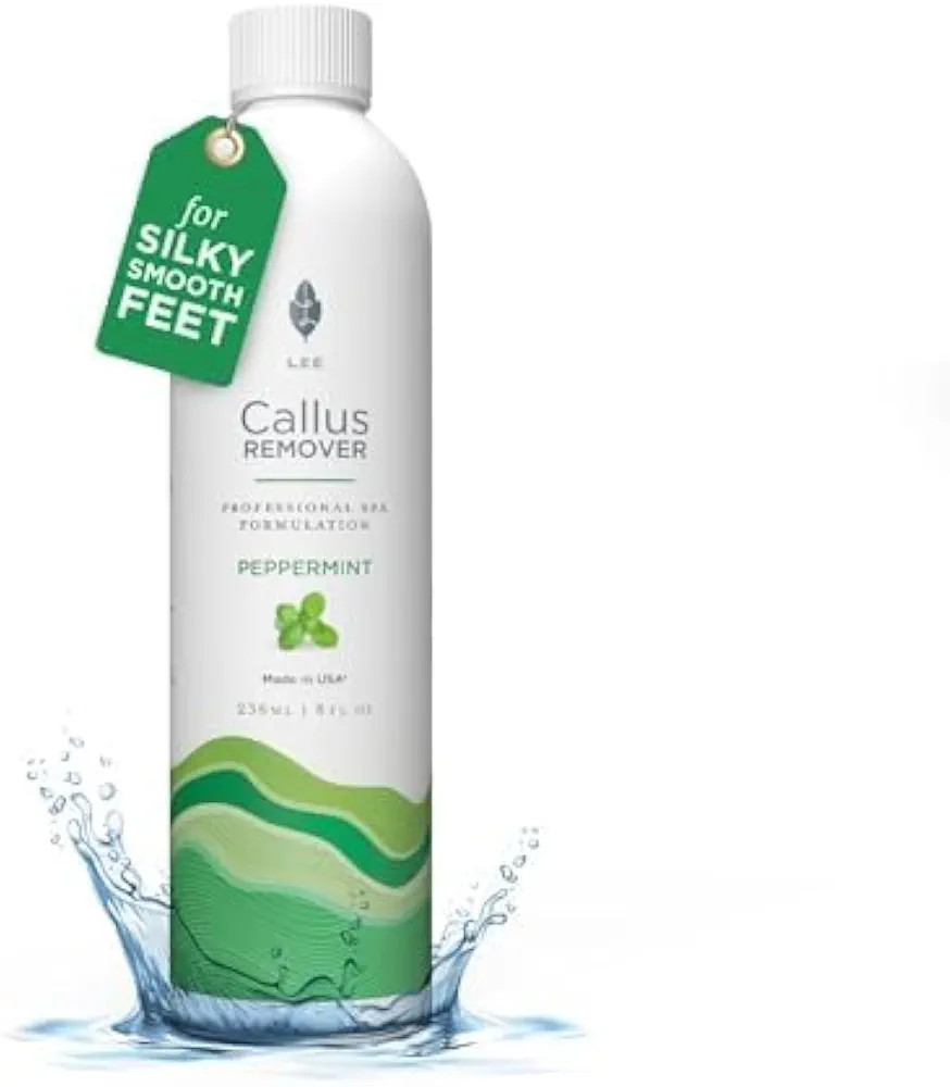 Lee Beauty Professional Callus Remover for Feet - Peppermint, Powerful Formulation - Extra Streng... | Amazon (US)