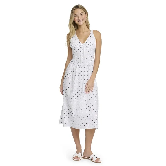Mills by Millie Bobby Brown Women's Smock Maxi Dress, Sizes XXS-XXL | Walmart (US)