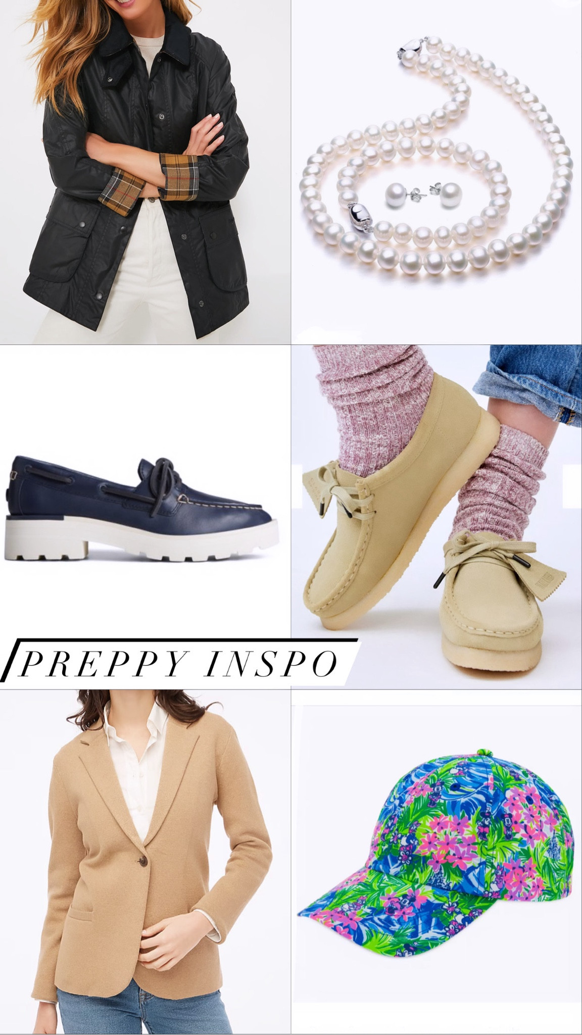 Preppy pieces to complete your ensemble! #Barbour #Clarks #Sperry #pearls #preppy #sale #lillypulitzer #sweater #jcrew #shoes 

#LTKWorkwear #LTKGiftGuide #LTKShoeCrush