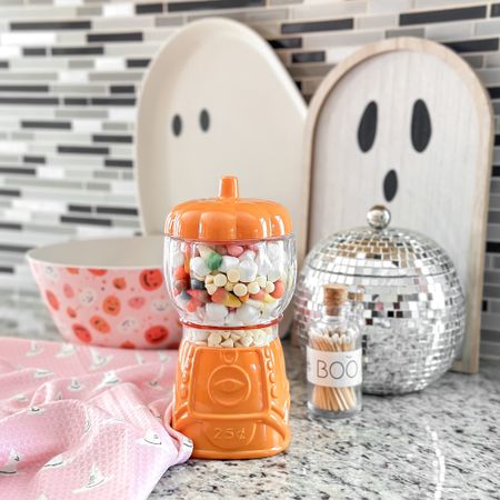 I finally found the $5 Pumpkin Gumball Machine at Target today!  I wish I could link it but it’s not online.

#halloween #target #targetstyle 

#LTKfamily #LTKHalloween #LTKhome