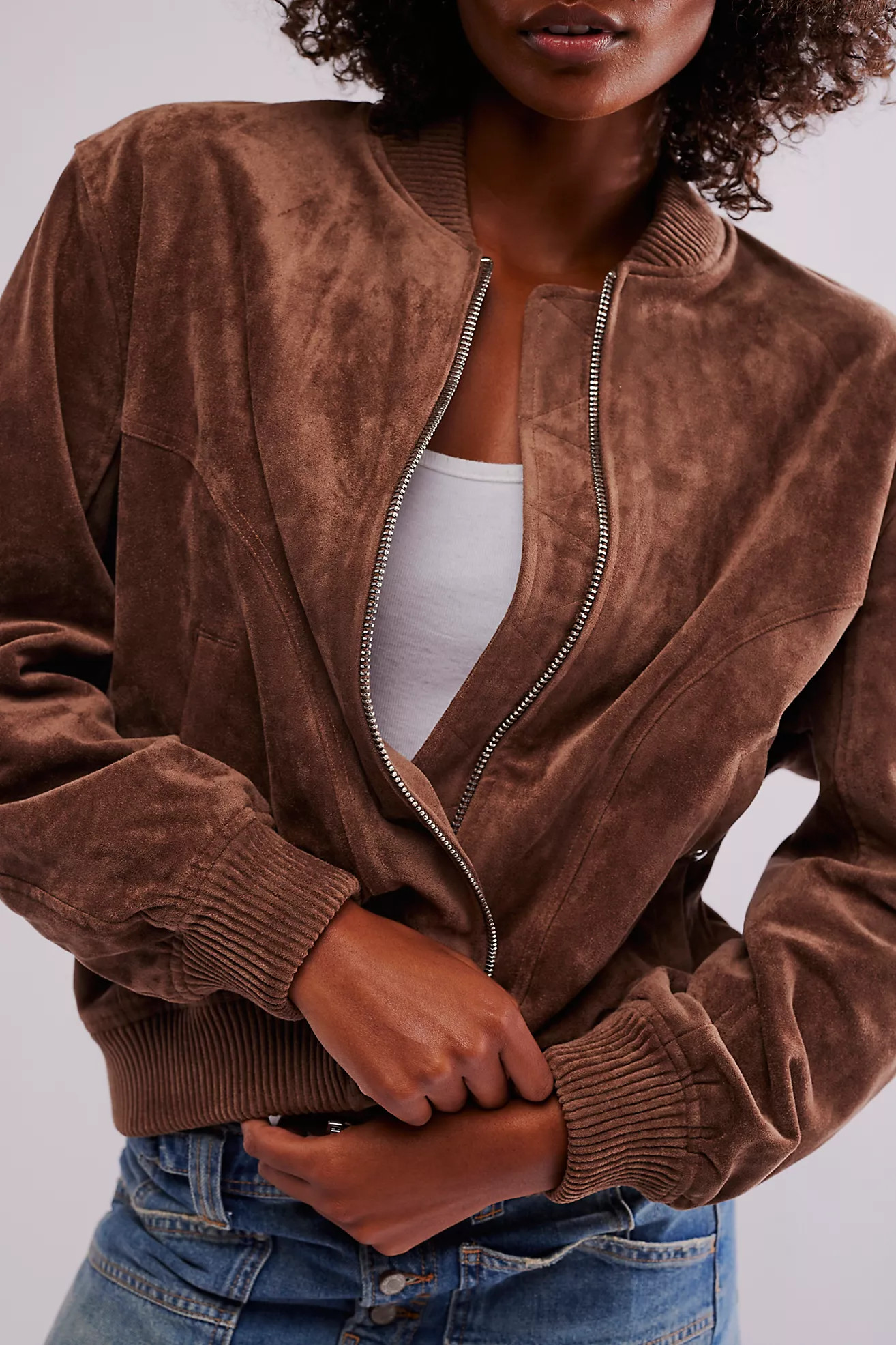 Brick Wall Bomber Jacket | Free People (Global - UK&FR Excluded)