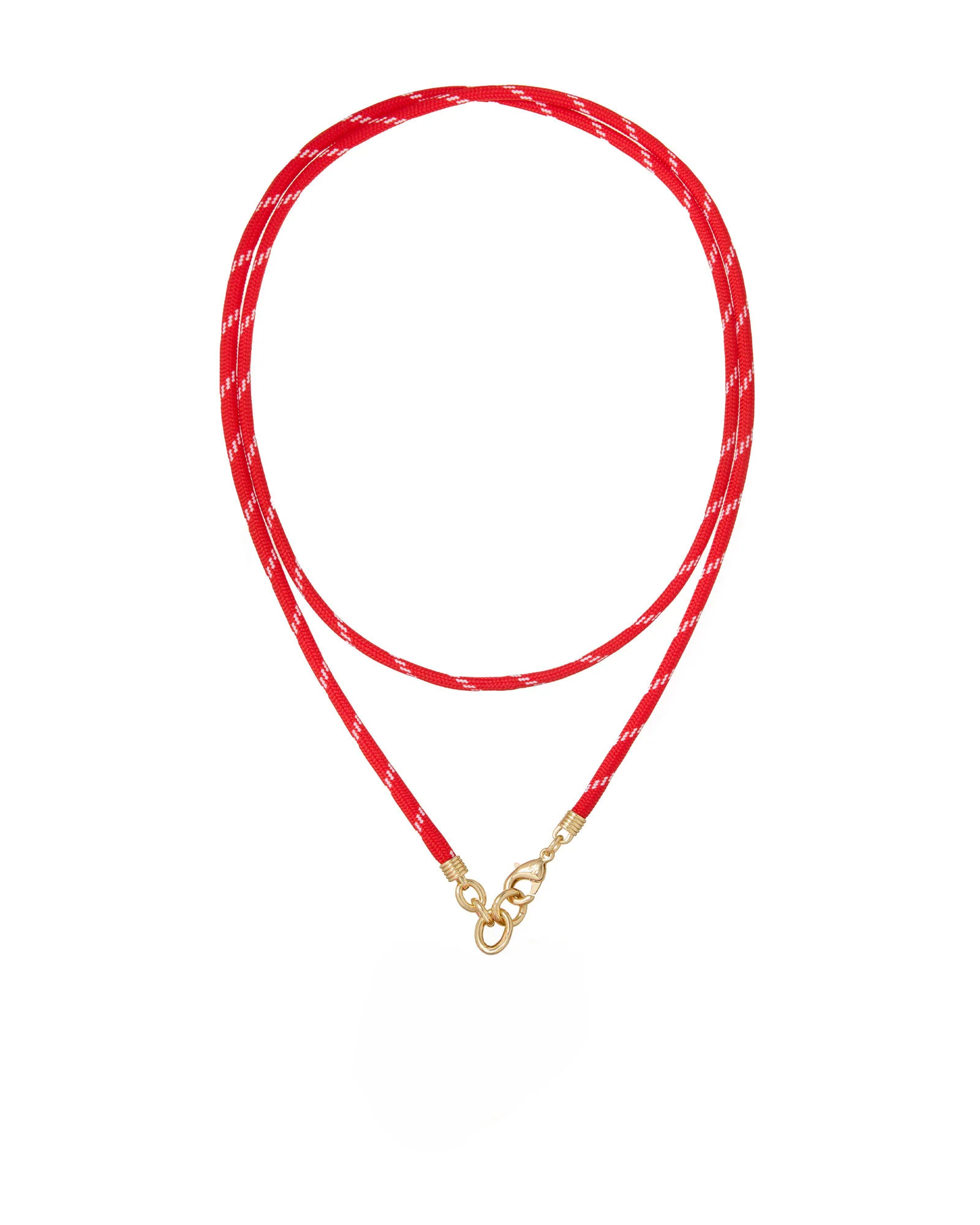 The Long Happy Cord Charm Necklace | Roxanne Assoulin