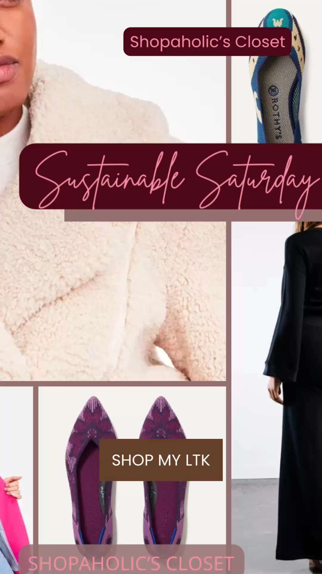 Happy Sustainable Saturdays

Shop sustainable end of season sales at ABLE, Macys, and Rothy’s.

#shopdeescloset #shopaholicscloset

#LTKSaleAlert #LTKMidsize #LTKWorkwear