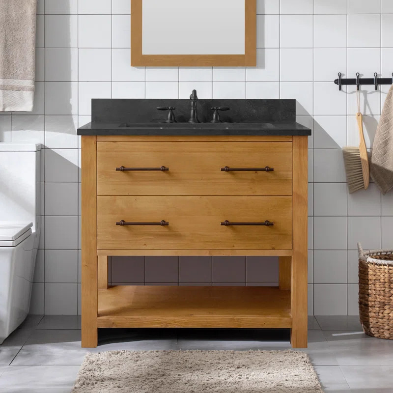 Layana 36'' Single Bathroom Vanity with Top | Wayfair North America