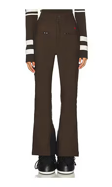 Perfect Moment Aurora High Waist Ski Pant in Chocolate from Revolve.com | Revolve Clothing (Global)