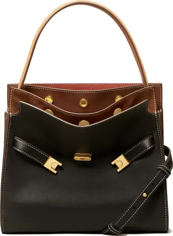 Lee Radziwill Small Leather Double Bag | Nordstrom