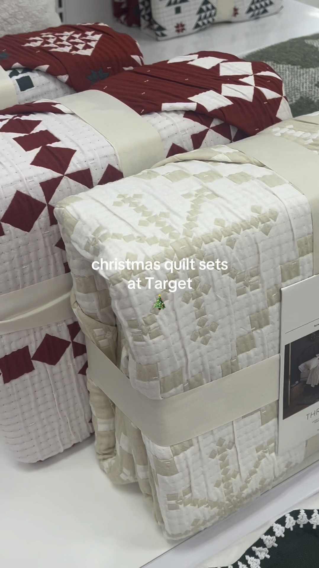 Christmas quilt bedding sets at Target

Target Christmas, Target finds, Target home decor, Christmas decor 

#LTKHome #LTKFindsUnder50 #LTKSeasonal