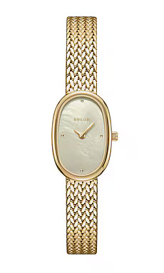 Breda Small Jane Watch in Gold & Champagne from Revolve.com | Revolve Clothing (Global)
