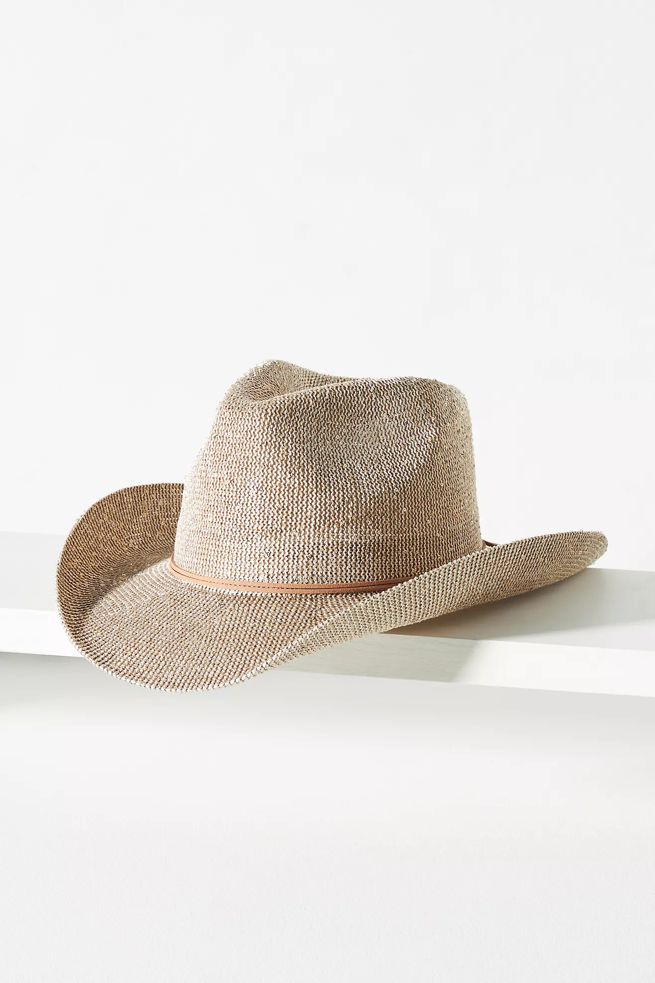 Sparkle Cowboy Rancher Hat | Anthropologie (US)