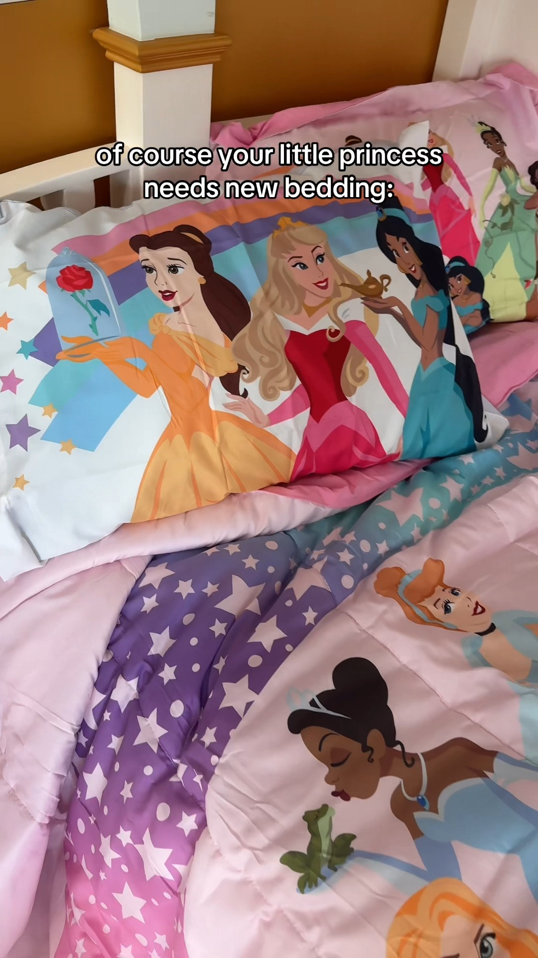 A dreamy pick for any Disney Princess fan who wants to bring some magic into their bedroom. The twin comforter set makes a cute update for a kids’ room or guest space. 

 #LTKHome #LTKSaleAlert #LTKKids