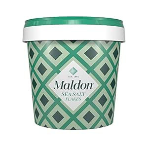 Maldon Salt, Sea Salt Flakes, 20 oz (570 g), Resealable Tub, Kosher, Natural, Handcrafted, Gourme... | Amazon (US)