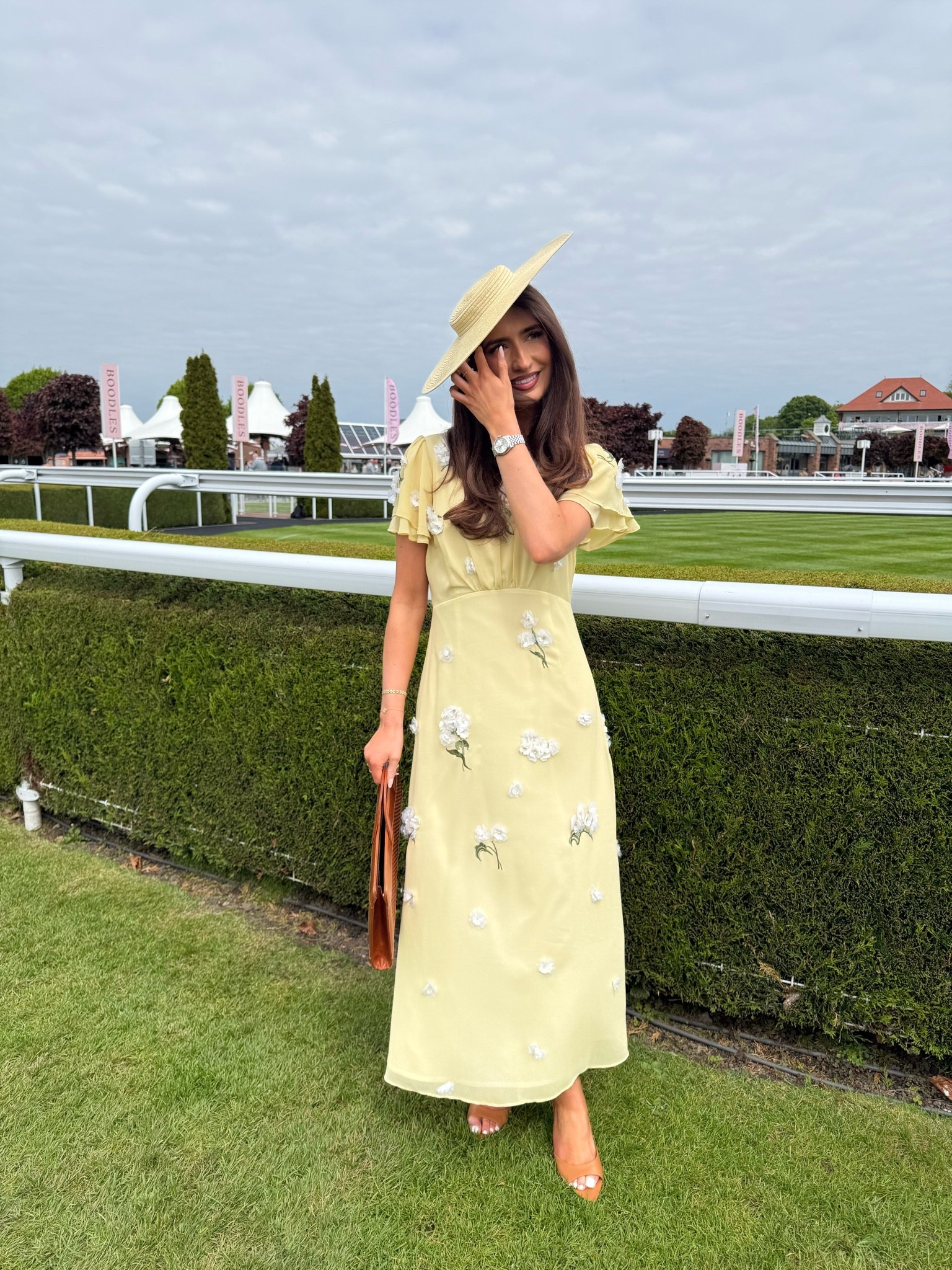 Race day outfit inspo!! I cut the black ribbon off my hat to keep it more neutral <3

#LTKuk #LTKspring #LTKsummer