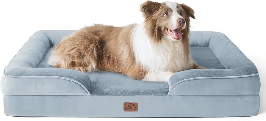 Bedsure Orthopedic Dog Bed for Large Dogs - Big Washable Dog Sofa Beds Large, Supportive Foam Pet... | Amazon (US)