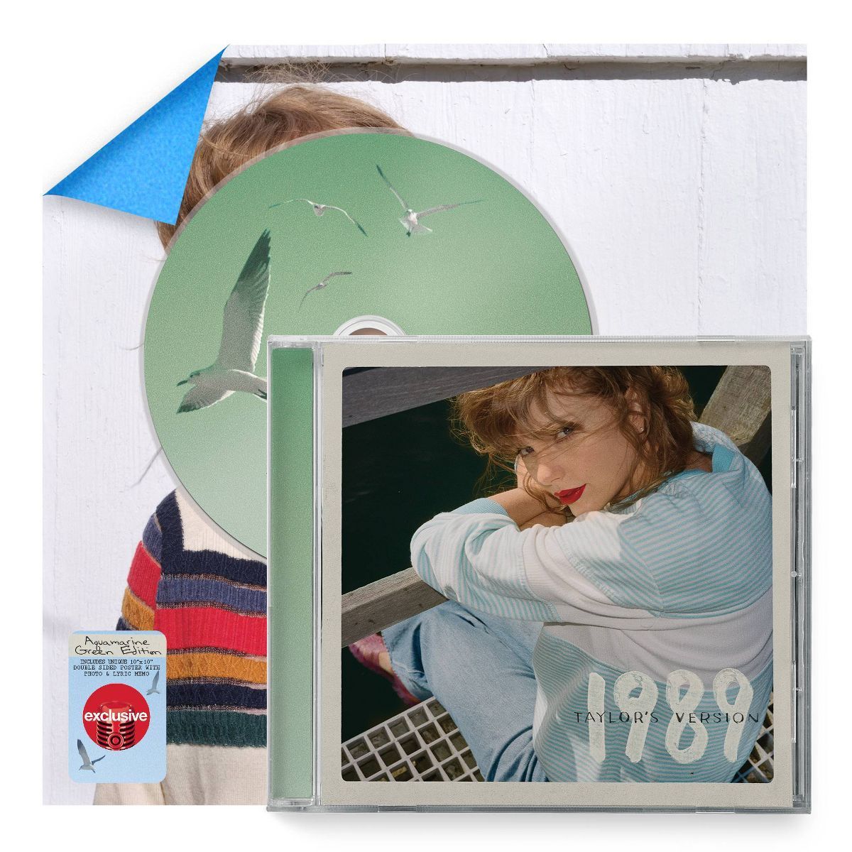 Taylor Swift - 1989 (Taylor's Version) Aquamarine Green Deluxe Poster Edition (Target Exclusive, ... | Target