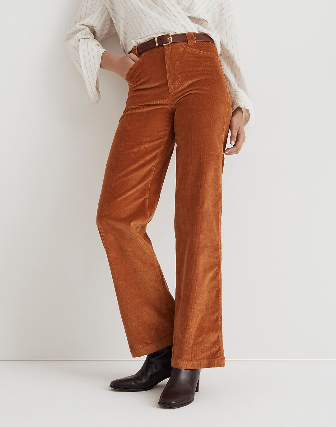 Emmett 2.0 Wide-Leg Pants in Corduroy | Madewell