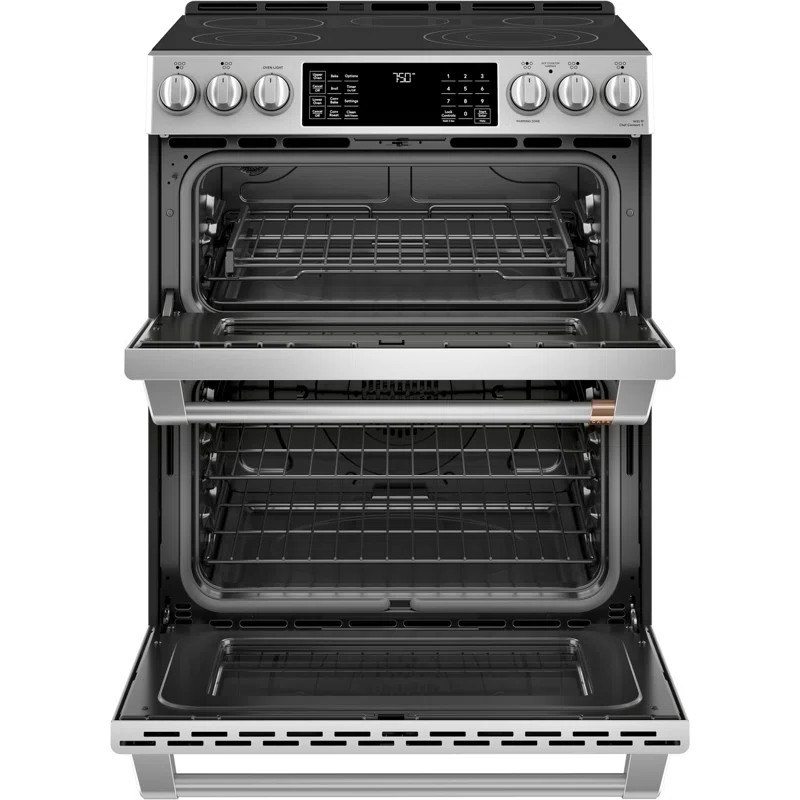 Café 30" 6.7 cu. ft. Smart Slide-in Electric Range with Convection and Radiant Cooktop | Wayfair North America