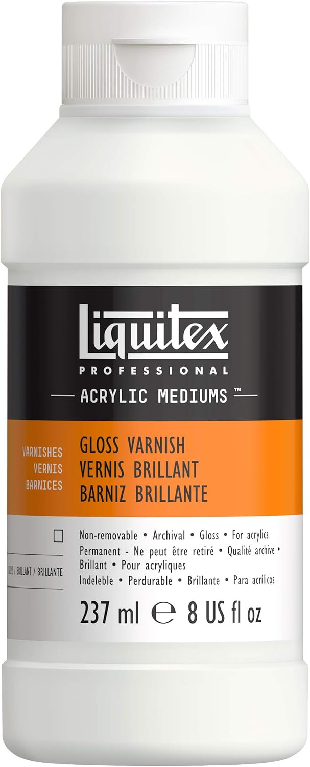 Liquitex Professional Gloss Varnish, 237ml (8-oz) | Amazon (US)