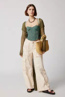 Out From Under Modern Love Corset | Urban Outfitters (EU)