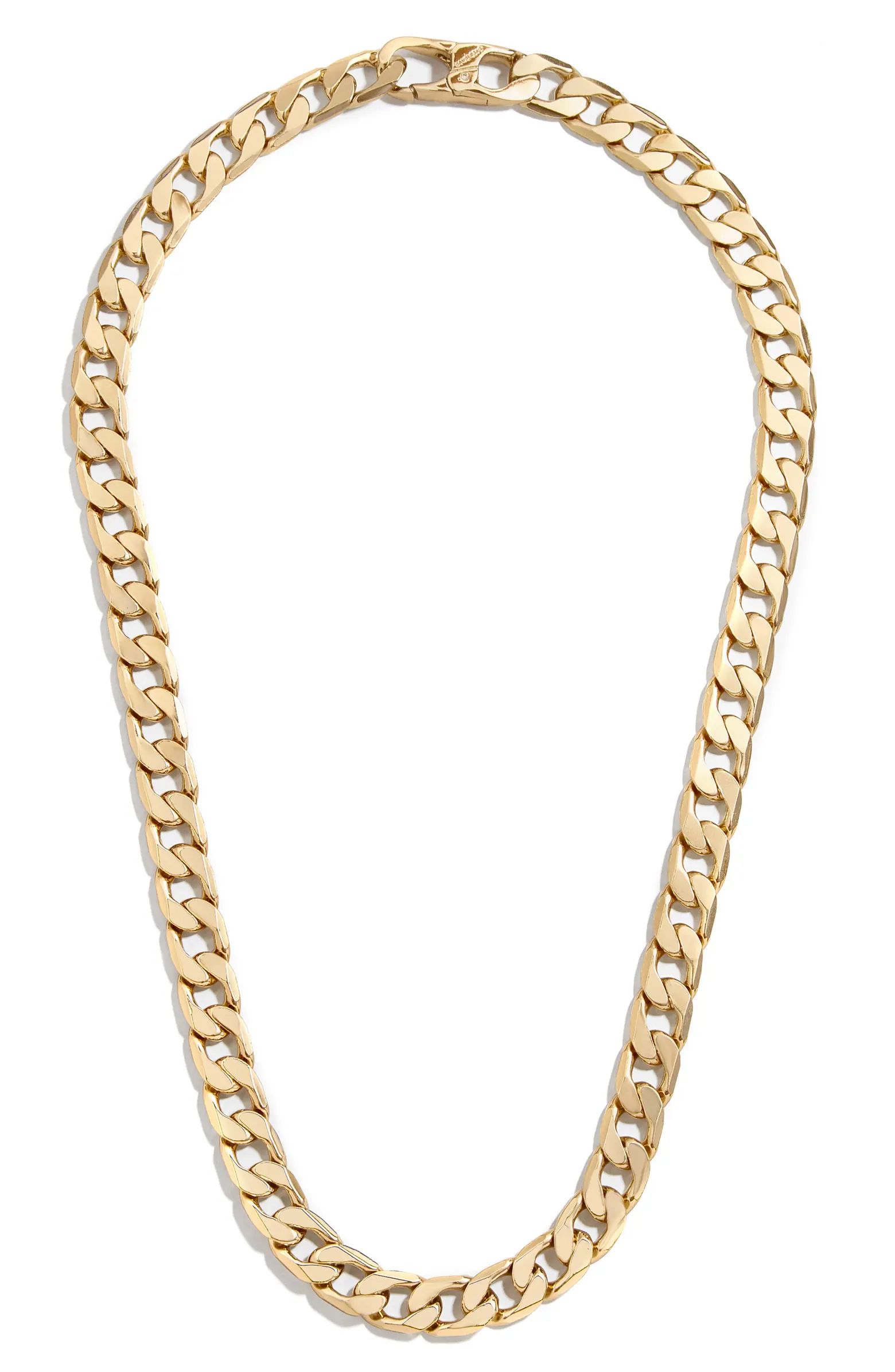 BaubleBar Michel Curb Chain Necklace | Nordstrom | Nordstrom
