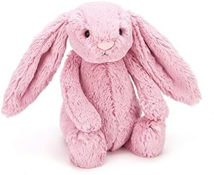 Jellycat Bashful Pink Tulip Bunny Stuffed Animal, Medium, 12 inches | Amazon (US)