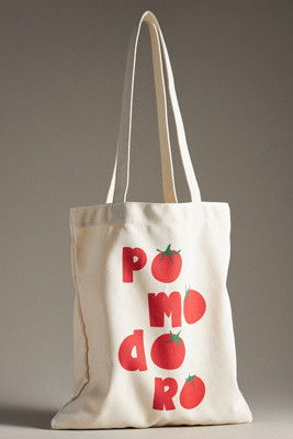 Fruits & Veggies Canvas Tote | Anthropologie (US)