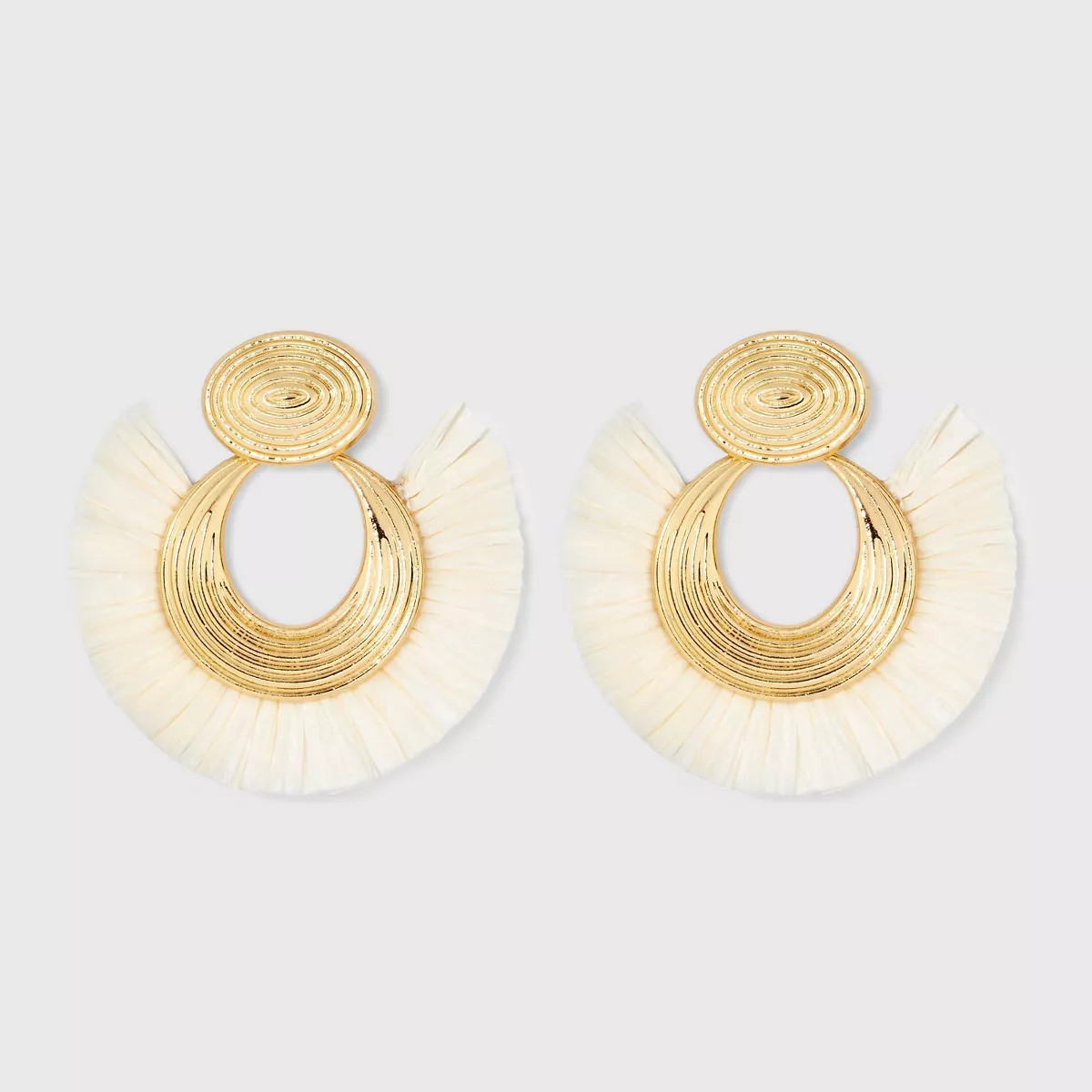 SUGARFIX by BaubleBar Threaded Circle Statement Earrings | Target