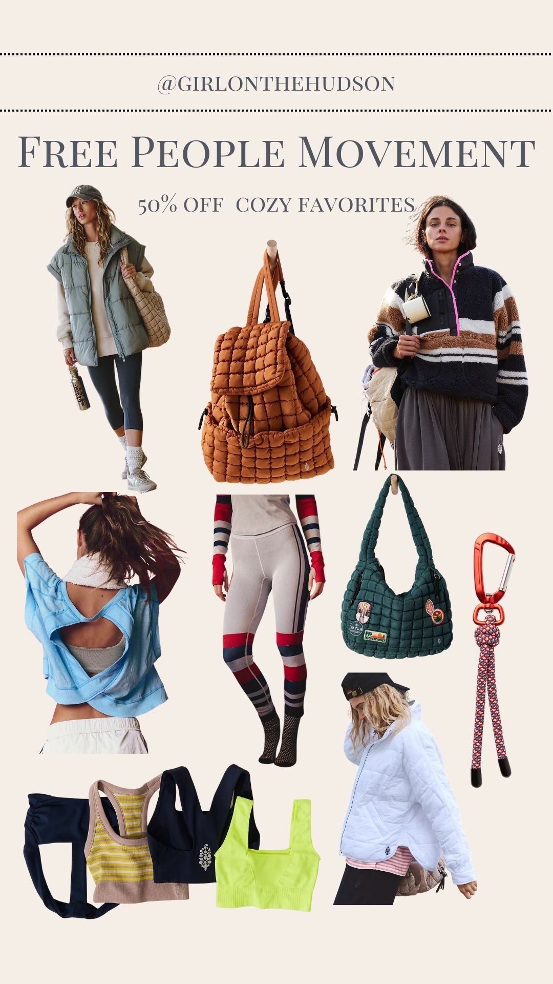 Free People Movement sale up to 50% off some of the best fleeces, jackets puffer vests and more! 


#LTKfitnessgoals #LTKSaleAlert #LTKootd