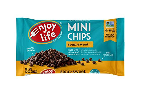 Enjoy Life Semi Sweet Chocolate Mini Chips, 10 oz | Amazon (US)