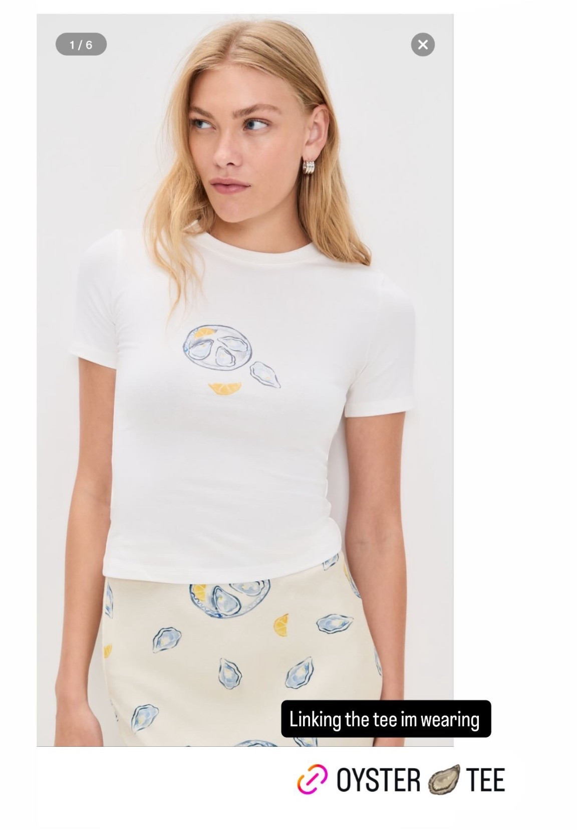 Oyster Tee 🦪 

#LTKFindsUnder100 #LTKStyleTip