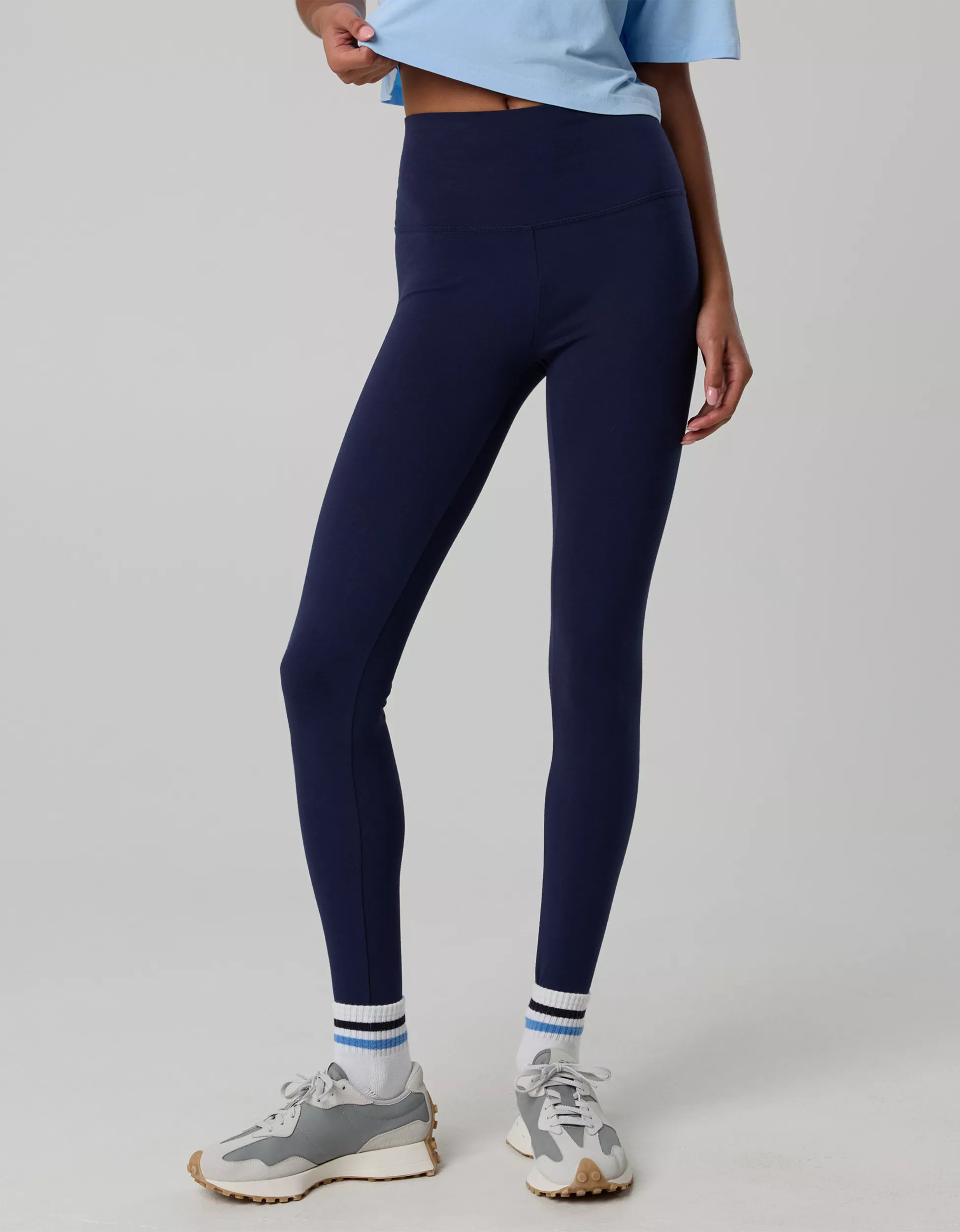 OFFLINE By Aerie OG Cotton High Waisted Legging | Aerie