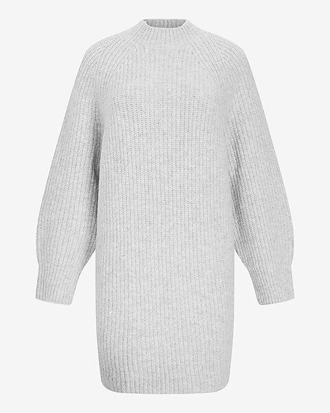 Cozy Sweater Shift Dress | Express