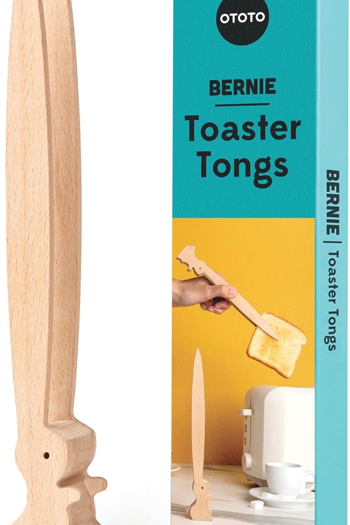 Wooden Toaster Tongs  🐰 
