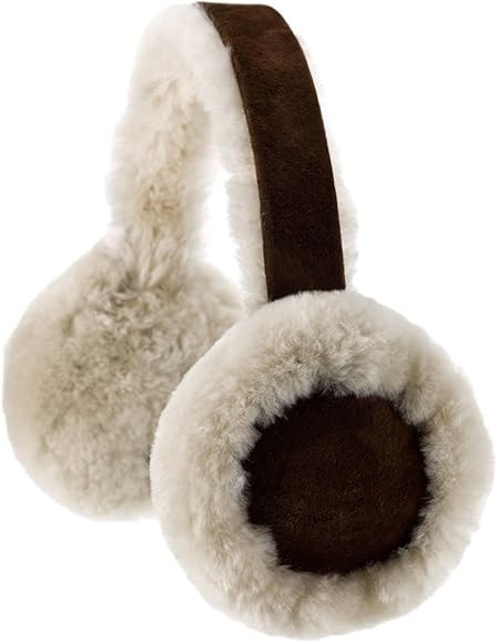 Oakgrain Genuine Sheepskin Ear Muffs | Amazon (UK)