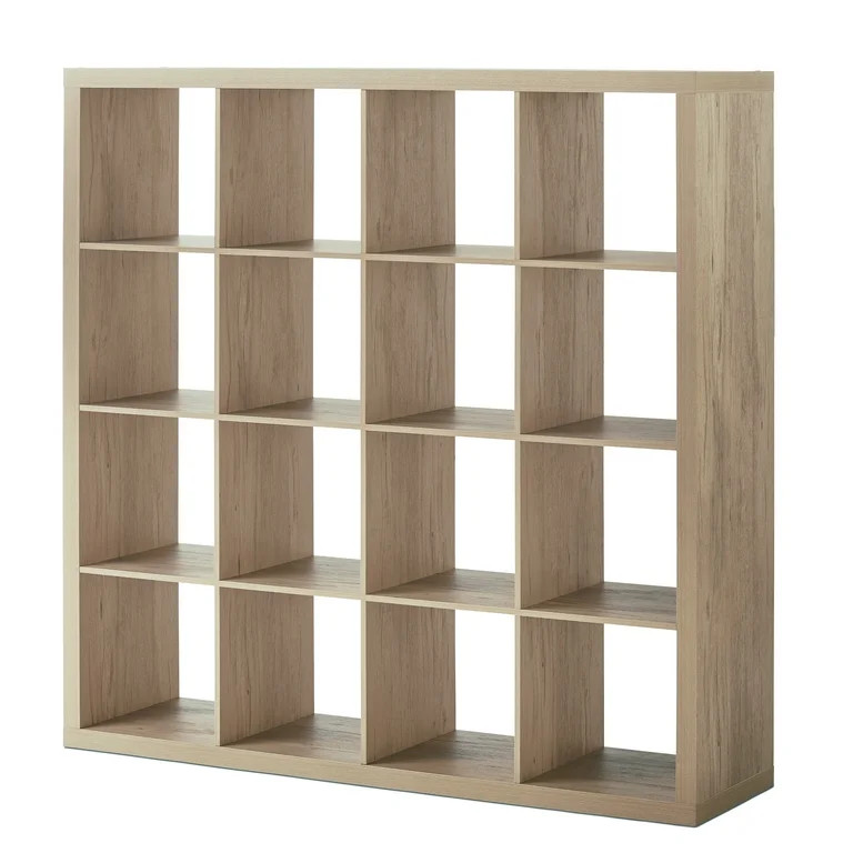 Better Homes & Gardens 16-Cube Storage Organizer, Natural | Walmart (US)
