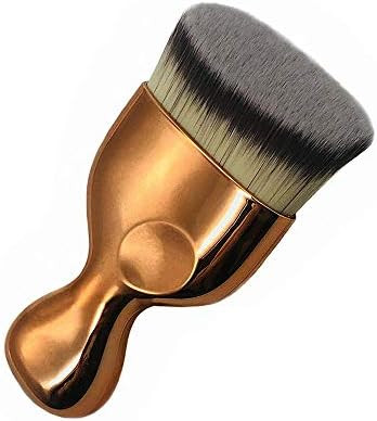 Angled Flat Foundation Brush High Density Face Body Kabuki Makeup Brush for Liquid Foundation Pow... | Amazon (US)
