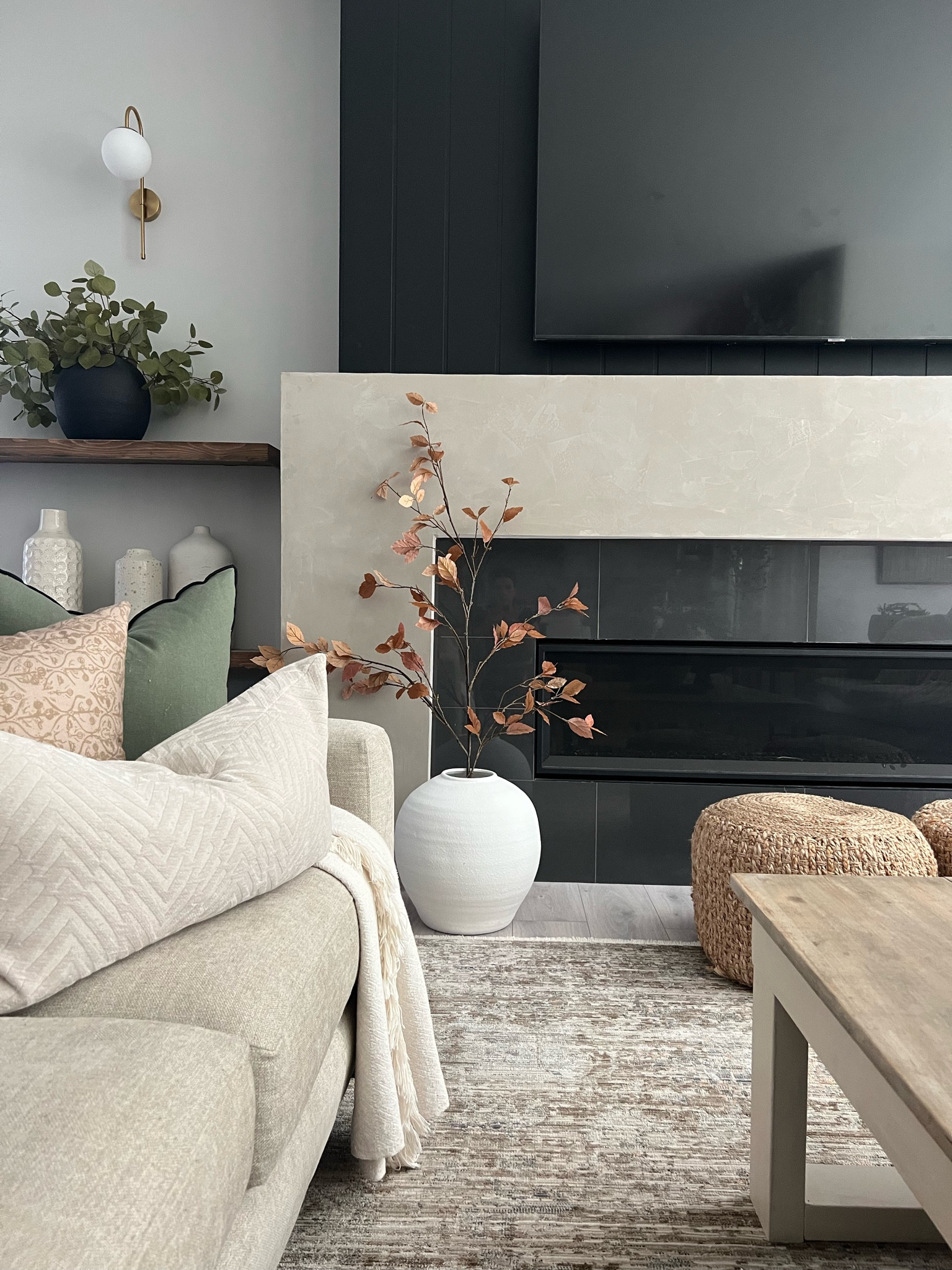 Starting to add some fall stems around the home. I love this white vase with the tall faux stem! 
Fall decor inspiration 

#LTKFind #LTKSeasonal #LTKhome