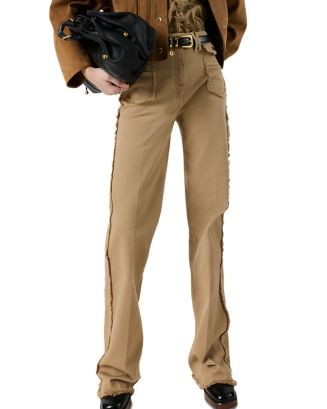 Gerard Darel Anna Fray Trim Flared Pants | Bloomingdale's Women | Bloomingdale's (AU)