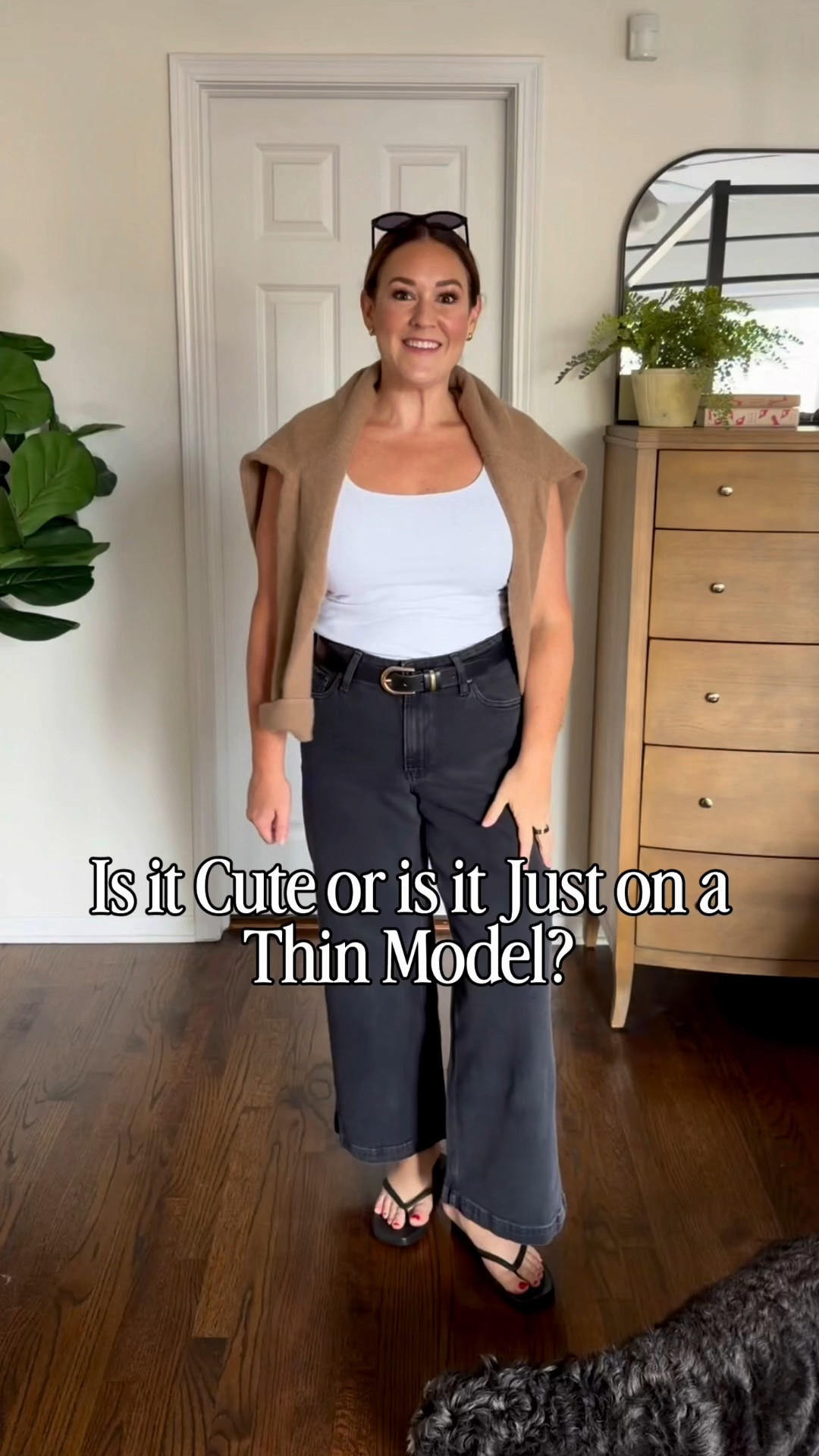 Let’s re-create three outfits from Pinterest with these black wide leg jeans from @gapstyle 

Jeans- 10P
White tank- L
Brass black belt- 95
Cashmere sweater- Large
White non-iron button down- 12
Black bodysuit- Large

#LTKMidsize #LTKOver40 #LTKSeasonal