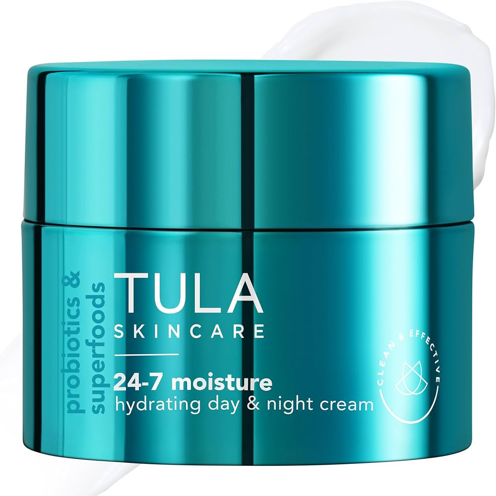 TULA Skin Care 24-7 Hydrating Day & Night Cream - Nourishing Moisturizer for Face, Maintain Skin ... | Amazon (US)