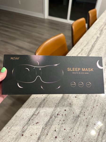 Trying this new sleep mask out tonight for the first time. It is 3D so you’re still able to blink and it’s super soft memory foam like padding

#LTKfindsunder50 #LTKfindsunder100 #LTKbeauty