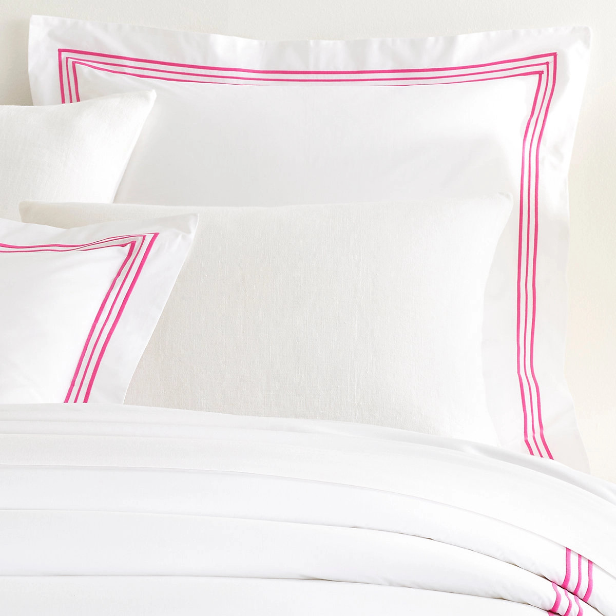 Trio Fuchsia Sham | Annie Selke