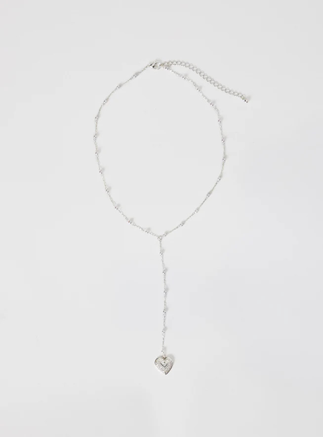 Change Is Good Necklace Silver | Princess Polly US