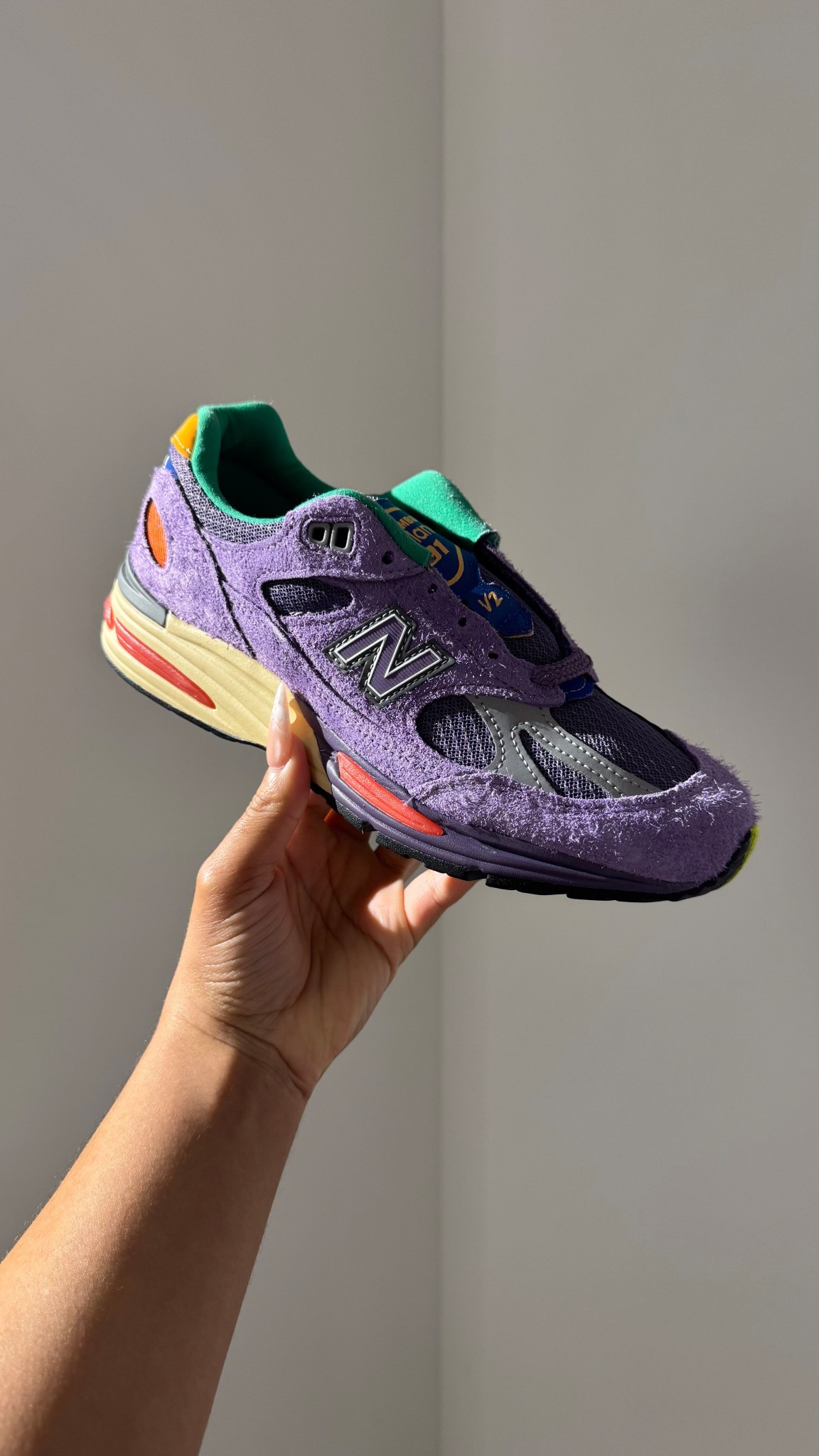 The Salehe Bembury x New Balance 991v2 ‘Colors Be The Palette’ builds on Bembury’s desert inspiration and heads north to Death Valley. The 991v2 is sure to be a standout with this striking purple color and green and blue details!

#LTKSeasonal #LTKShoeCrush #LTKStyleTip