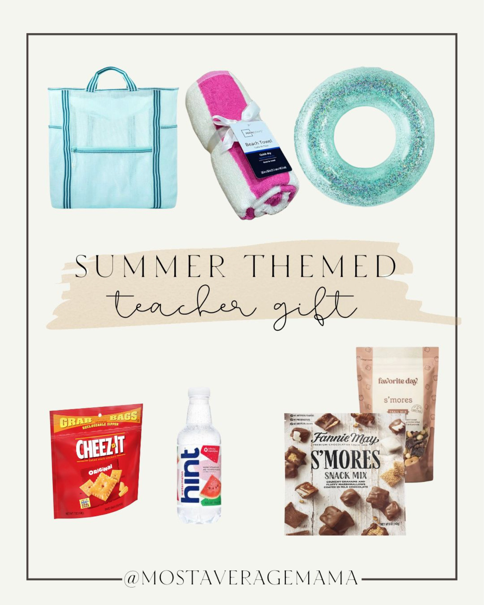Summer themed teacher gift! Fill the beach bag with any summer/pool/beach items your child’s teacher would love! ☀️

#LTKswim #LTKunder50 #LTKSeasonal
